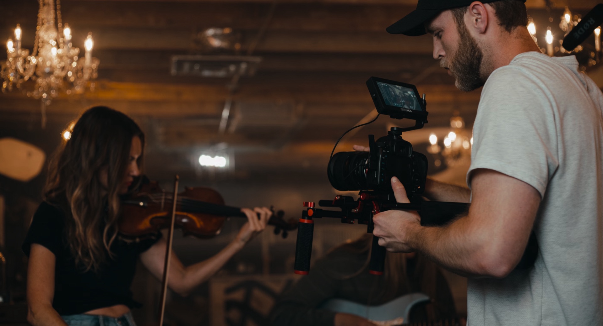 Filmmaker behind the camera — Disctopia mission